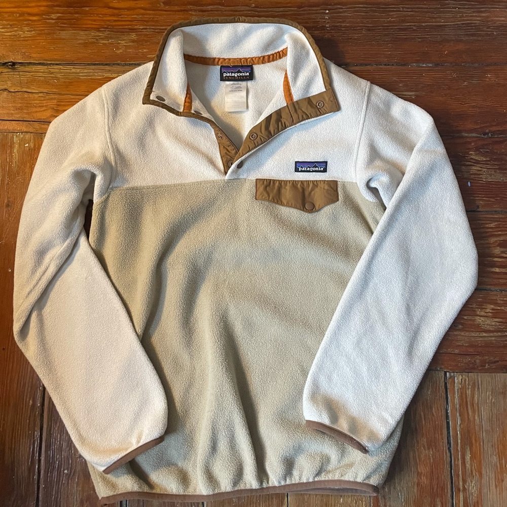 Patagonia xs women’s synchilla snap T fleece